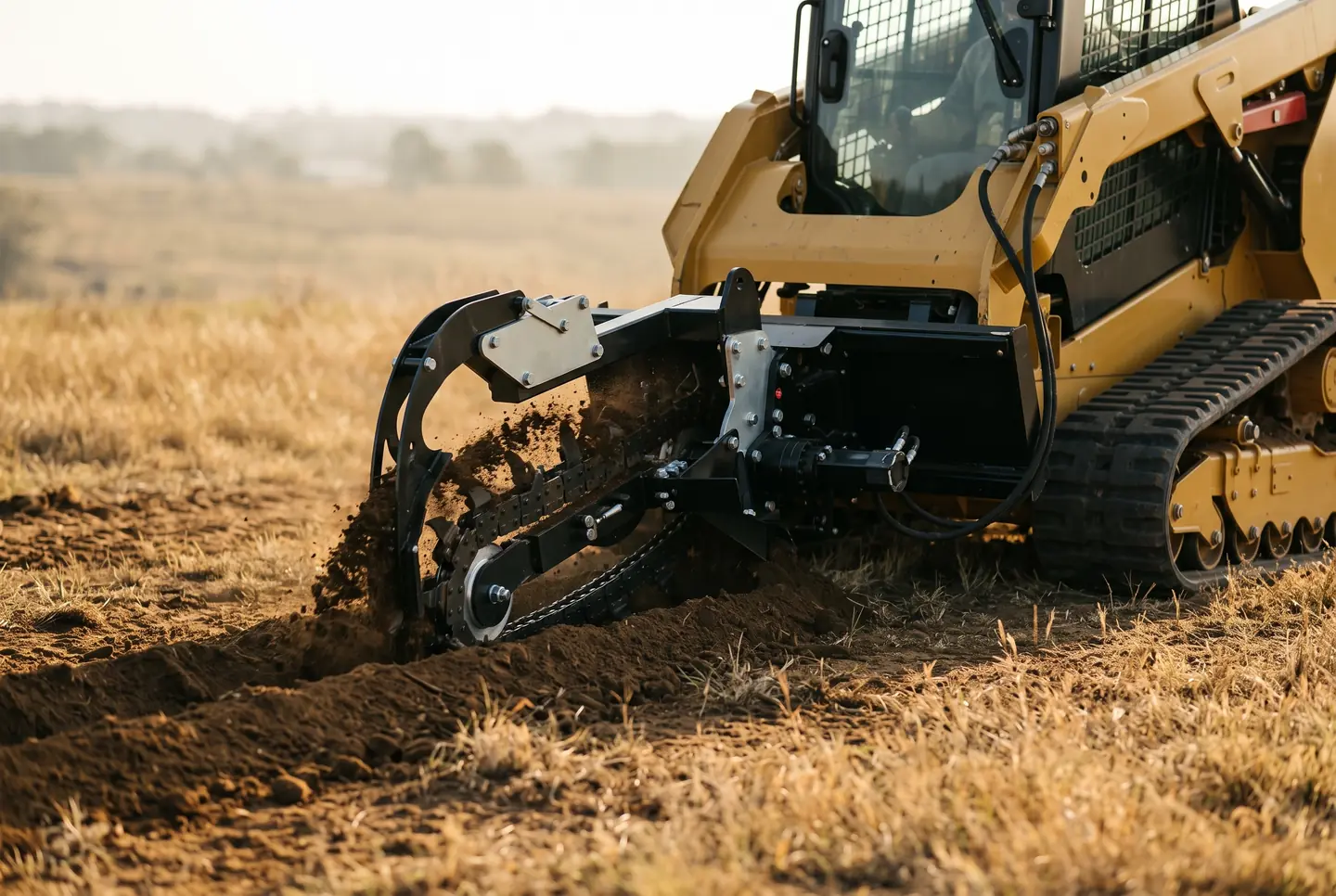 Trenching in East Texas
